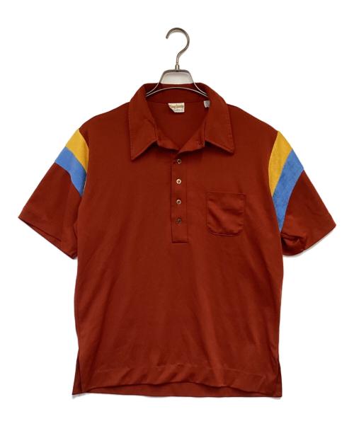 KING LOUIE（キングルイ）KING LOUIE (キングルイ) ボーリング プルオーバーシャツ ブラウン サイズ:Lの古着・服飾アイテム