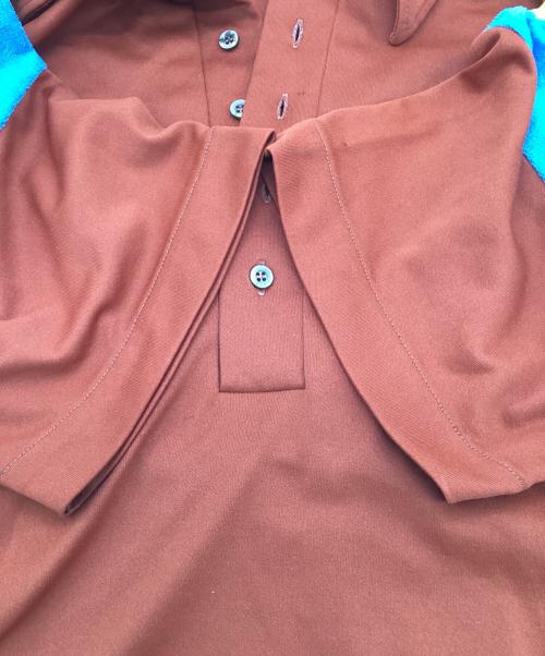 KING LOUIE（キングルイ）KING LOUIE (キングルイ) ボーリング プルオーバーシャツ ブラウン サイズ:Lの古着・服飾アイテム