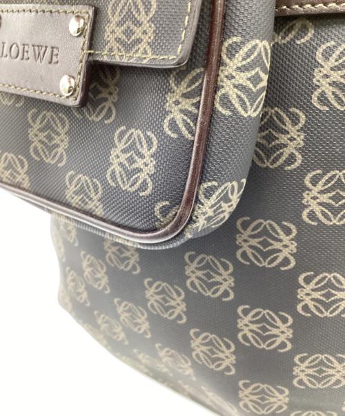 LOEWE（ロエベ）LOEWE (ロエベ) アナグラム ショルダーバッグ ダークブラウンの古着・服飾アイテム