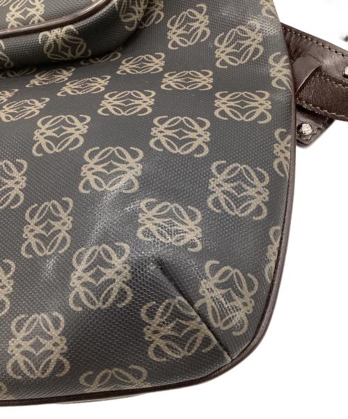 LOEWE（ロエベ）LOEWE (ロエベ) アナグラム ショルダーバッグ ダークブラウンの古着・服飾アイテム