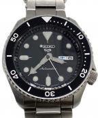 SEIKOセイコー）の古着「セイコー 5スポーツ 自動巻き腕時計」｜ブラック