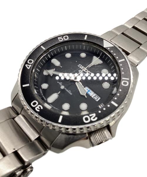 SEIKO（セイコー）SEIKO (セイコー) セイコー 5スポーツ 自動巻き腕時計 ブラックの古着・服飾アイテム