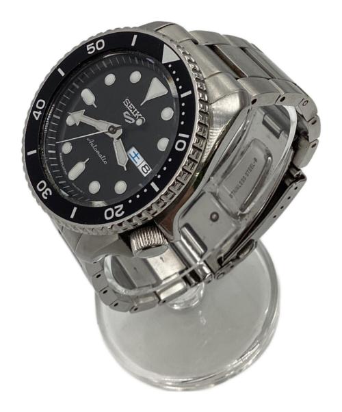 SEIKO（セイコー）SEIKO (セイコー) セイコー 5スポーツ 自動巻き腕時計 ブラックの古着・服飾アイテム