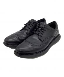 COLE HAAN（コールハーン）の古着「グランドプラス ウルトラ ウィングオックスフォード」｜ブラック