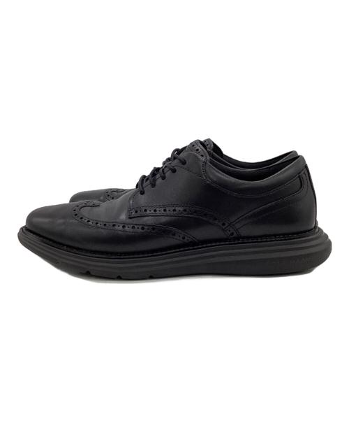 COLE HAAN（コールハーン）COLE HAAN (コールハーン) グランドプラス ウルトラ ウィングオックスフォード ブラック サイズ:9.5の古着・服飾アイテム