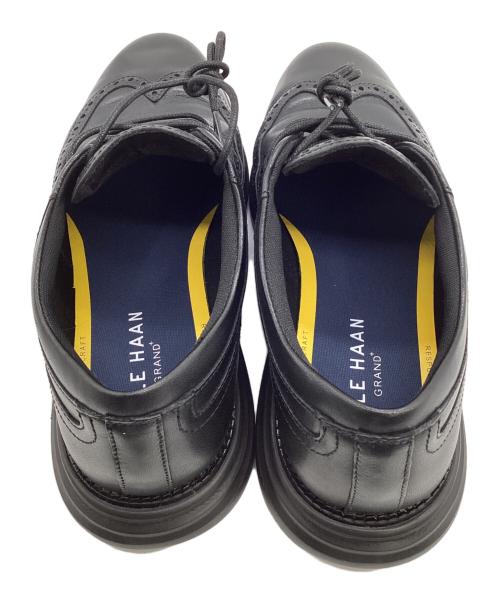 COLE HAAN（コールハーン）COLE HAAN (コールハーン) グランドプラス ウルトラ ウィングオックスフォード ブラック サイズ:9.5の古着・服飾アイテム