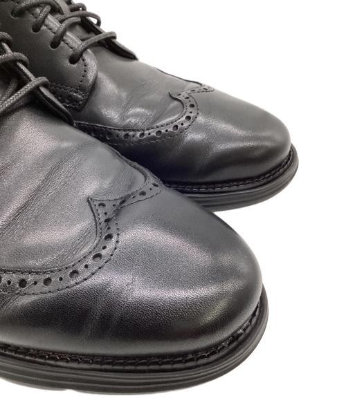 COLE HAAN（コールハーン）COLE HAAN (コールハーン) グランドプラス ウルトラ ウィングオックスフォード ブラック サイズ:9.5の古着・服飾アイテム