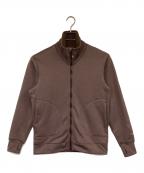 ATELIER BLUE BOTTLEアトリエ ブルー ボトル）の古着「Hiker's JERSEY JACKET（ハイカーズ ジャージジャケット）」｜ブラウン