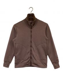 ATELIER BLUE BOTTLE（アトリエ ブルー ボトル）の古着「Hiker's JERSEY JACKET（ハイカーズ ジャージジャケット）」｜ブラウン