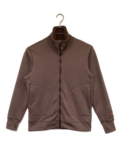 ATELIER BLUE BOTTLE（アトリエ ブルー ボトル）ATELIER BLUE BOTTLE (アトリエ ブルー ボトル) Hiker's JERSEY JACKET（ハイカーズ ジャージジャケット） ブラウン サイズ:表記無の古着・服飾アイテム