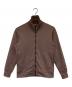 ATELIER BLUE BOTTLE（アトリエ ブルー ボトル）の古着「Hiker's JERSEY JACKET（ハイカーズ ジャージジャケット）」｜ブラウン