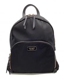 Kate Spade（ケイトスペード）の古着「ナイロンリュック」｜ブラック