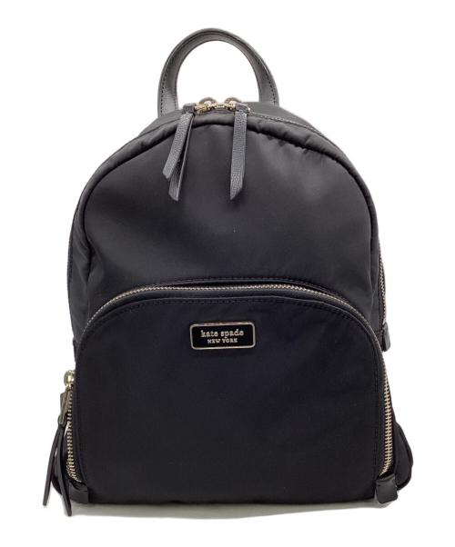 Kate Spade（ケイトスペード）Kate Spade (ケイトスペード) ナイロンリュック ブラックの古着・服飾アイテム
