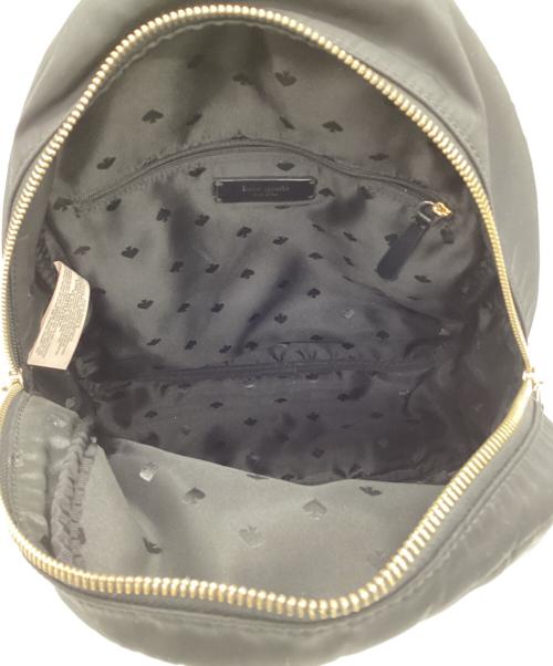 Kate Spade（ケイトスペード）Kate Spade (ケイトスペード) ナイロンリュック ブラックの古着・服飾アイテム