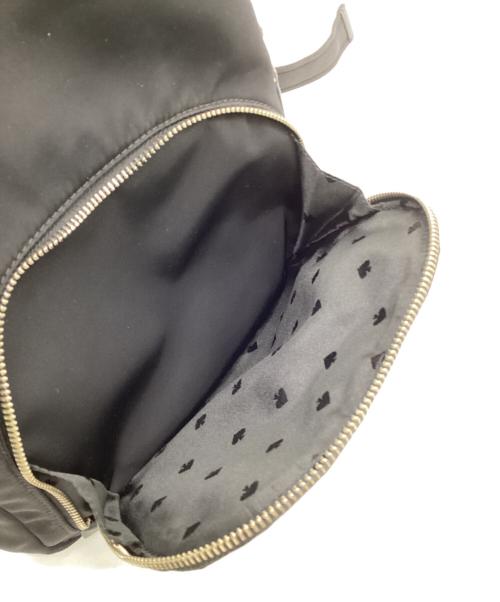 Kate Spade（ケイトスペード）Kate Spade (ケイトスペード) ナイロンリュック ブラックの古着・服飾アイテム