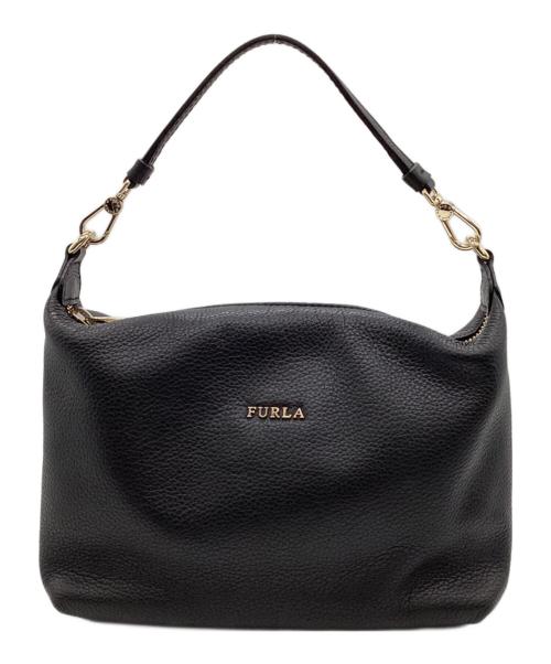 FURLA（フルラ）FURLA (フルラ) 2WAY ショルダーバッグ ブラックの古着・服飾アイテム