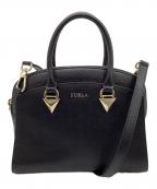 FURLAフルラ）の古着「2WAYバッグ」｜ブラック