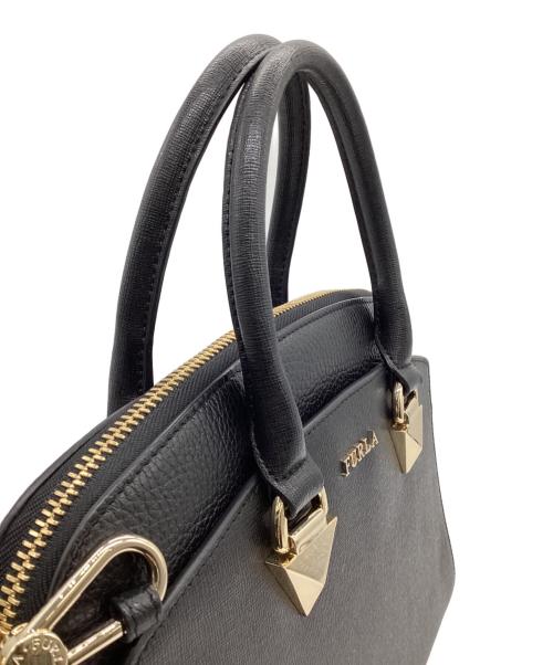 FURLA（フルラ）FURLA (フルラ) 2WAYバッグ ブラックの古着・服飾アイテム