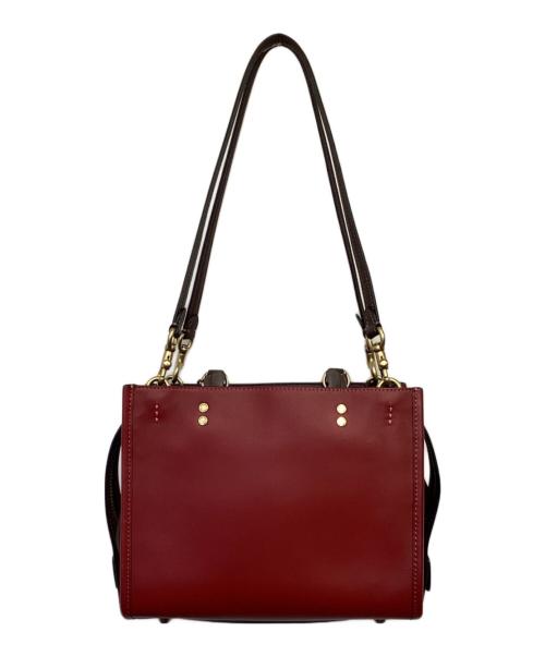 COACH（コーチ）COACH (コーチ) ローグ25 3WAYバッグ レッドの古着・服飾アイテム