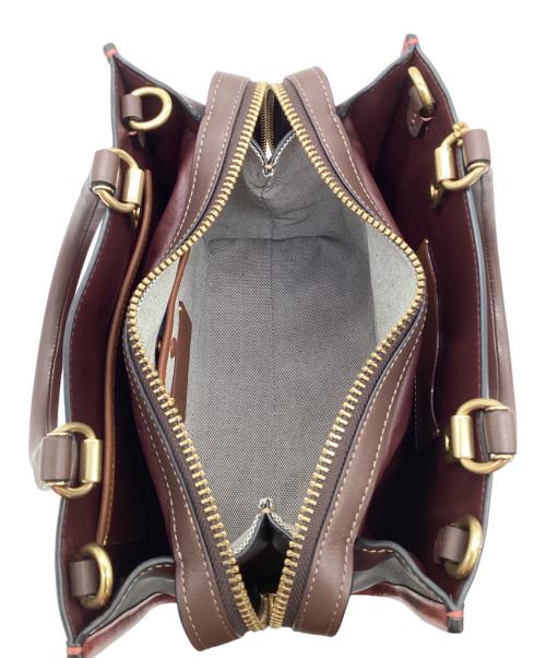 COACH（コーチ）COACH (コーチ) ローグ25 3WAYバッグ レッドの古着・服飾アイテム
