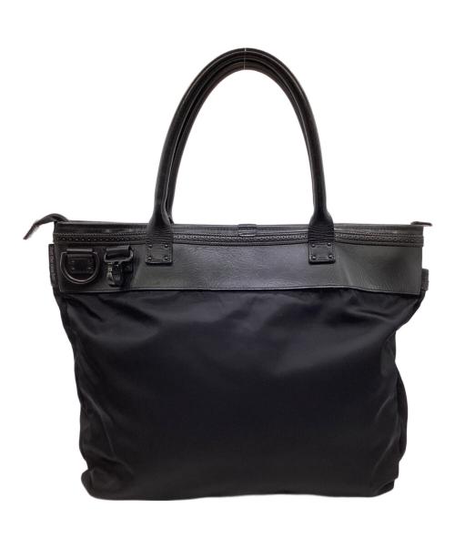 foot the coacher（フットザコーチャー）foot the coacher (フットザコーチャー) ヘルメットバッグ ブラックの古着・服飾アイテム