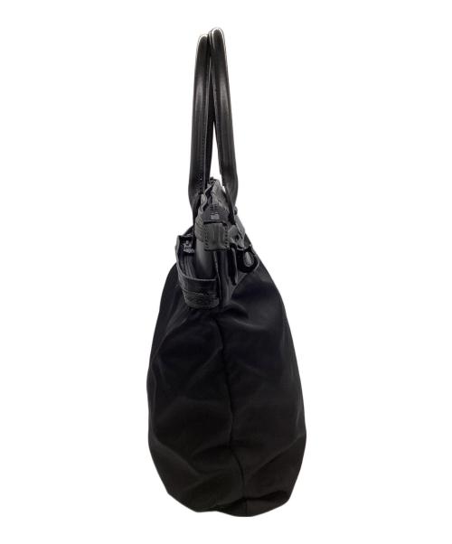 foot the coacher（フットザコーチャー）foot the coacher (フットザコーチャー) ヘルメットバッグ ブラックの古着・服飾アイテム