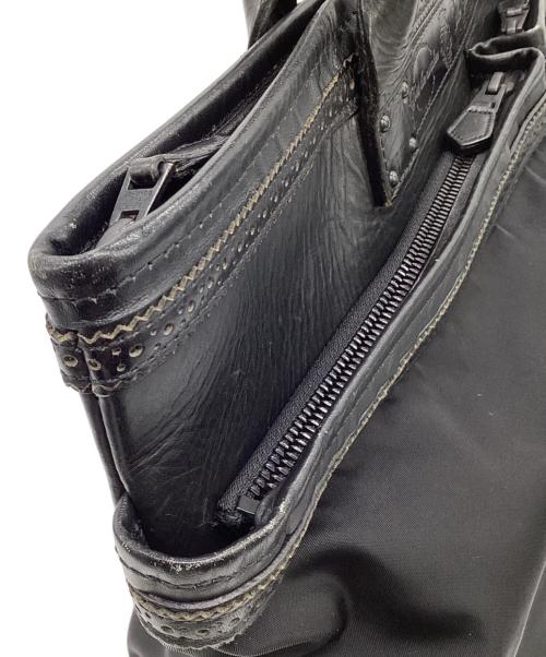foot the coacher（フットザコーチャー）foot the coacher (フットザコーチャー) ヘルメットバッグ ブラックの古着・服飾アイテム