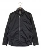 STONE ISLAND SHADOW PROJECTストーンアイランド シャドウプロジェクト）の古着「Zipped Shirt（ジップ シャツ）」｜ブラック
