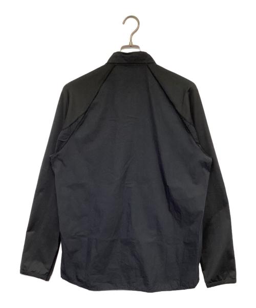 STONE ISLAND SHADOW PROJECT（ストーンアイランド シャドウプロジェクト）STONE ISLAND SHADOW PROJECT (ストーンアイランド シャドウプロジェクト) Zipped Shirt（ジップ シャツ） ブラック サイズ:Lの古着・服飾アイテム