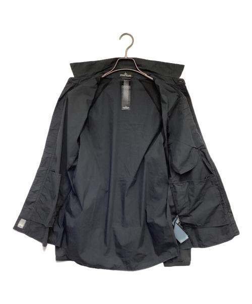STONE ISLAND SHADOW PROJECT（ストーンアイランド シャドウプロジェクト）STONE ISLAND SHADOW PROJECT (ストーンアイランド シャドウプロジェクト) Zipped Shirt（ジップ シャツ） ブラック サイズ:Lの古着・服飾アイテム