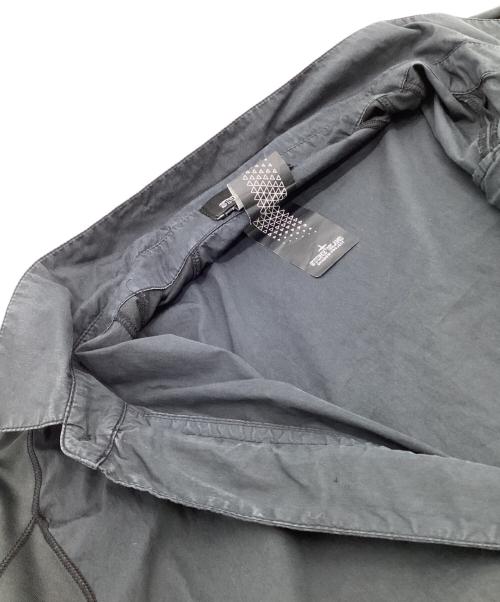 STONE ISLAND SHADOW PROJECT（ストーンアイランド シャドウプロジェクト）STONE ISLAND SHADOW PROJECT (ストーンアイランド シャドウプロジェクト) Zipped Shirt（ジップ シャツ） ブラック サイズ:Lの古着・服飾アイテム