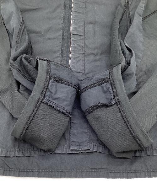 STONE ISLAND SHADOW PROJECT（ストーンアイランド シャドウプロジェクト）STONE ISLAND SHADOW PROJECT (ストーンアイランド シャドウプロジェクト) Zipped Shirt（ジップ シャツ） ブラック サイズ:Lの古着・服飾アイテム