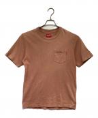 SUPREMEシュプリーム）の古着「ポケットTシャツ」｜ブラウン