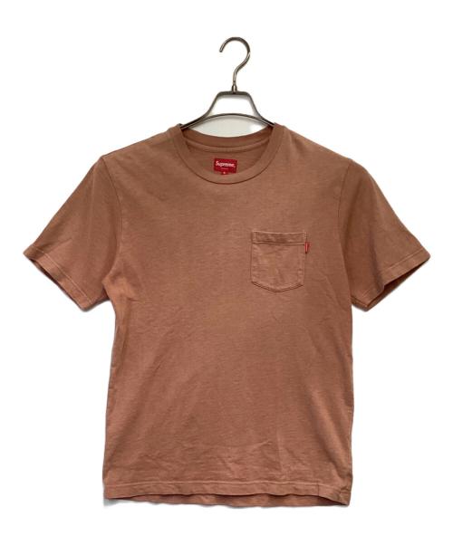 SUPREME（シュプリーム）SUPREME (シュプリーム) ポケットTシャツ ブラウン サイズ:Sの古着・服飾アイテム