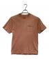 SUPREME（シュプリーム）の古着「ポケットTシャツ」｜ブラウン