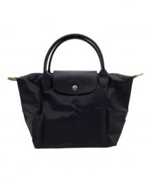 LONGCHAMP（ロンシャン）の古着「ル プリアージュ ハンドバッグS」｜ブラック