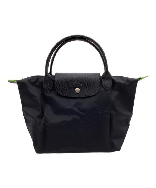 LONGCHAMP（ロンシャン）LONGCHAMP (ロンシャン) ル プリアージュ ハンドバッグS ブラックの古着・服飾アイテム
