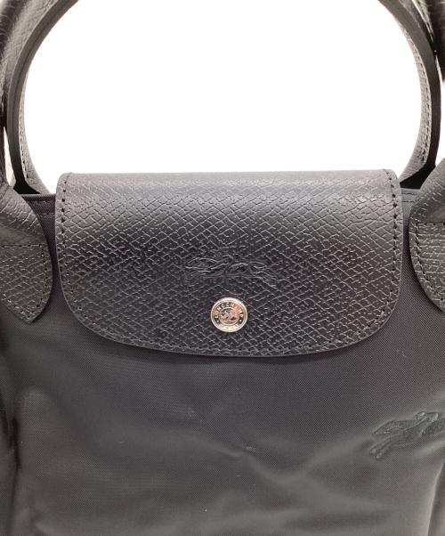 LONGCHAMP（ロンシャン）LONGCHAMP (ロンシャン) ル プリアージュ ハンドバッグS ブラックの古着・服飾アイテム