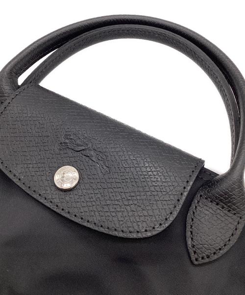 LONGCHAMP（ロンシャン）LONGCHAMP (ロンシャン) ル プリアージュ ハンドバッグS ブラックの古着・服飾アイテム