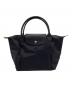 LONGCHAMP（ロンシャン）の古着「ル プリアージュ ハンドバッグS」｜ブラック