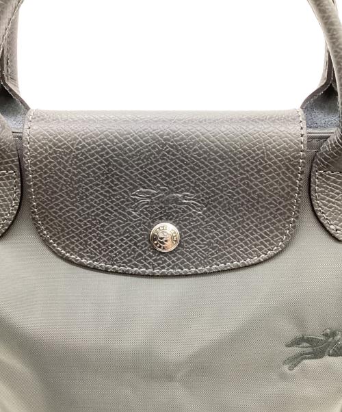 LONGCHAMP（ロンシャン）LONGCHAMP (ロンシャン) ル プリアージュ ハンドバッグS グレーの古着・服飾アイテム