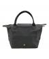 LONGCHAMP (ロンシャン) ル プリアージュ ハンドバッグS グレー：9000円