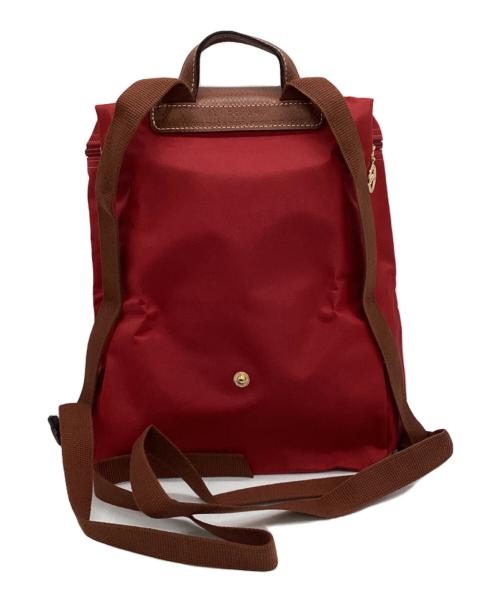 LONGCHAMP（ロンシャン）LONGCHAMP (ロンシャン) ル プリアージュ リュック レッドの古着・服飾アイテム