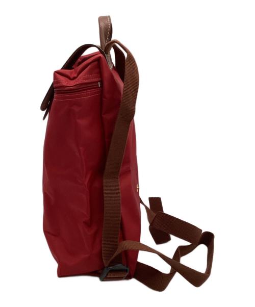 LONGCHAMP（ロンシャン）LONGCHAMP (ロンシャン) ル プリアージュ リュック レッドの古着・服飾アイテム