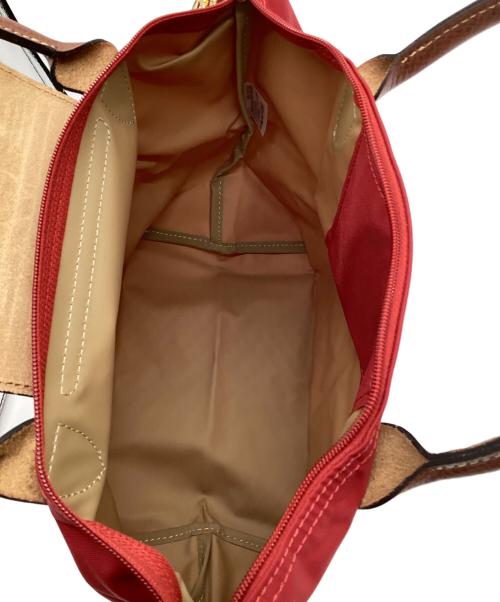 LONGCHAMP（ロンシャン）LONGCHAMP (ロンシャン) ル プリアージュ ハンドバッグS レッドの古着・服飾アイテム