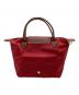 LONGCHAMP (ロンシャン) ル プリアージュ ハンドバッグS レッド：9000円