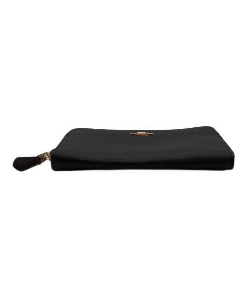 COACH（コーチ）COACH (コーチ) ラウンドファスナー長財布 ブラックの古着・服飾アイテム