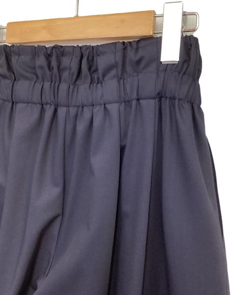 mizuiro-ind（ミズイロインド）mizuiro-ind (ミズイロインド) high waist tuck pants（ハイウェスト タック パンツ） ネイビー サイズ:-の古着・服飾アイテム