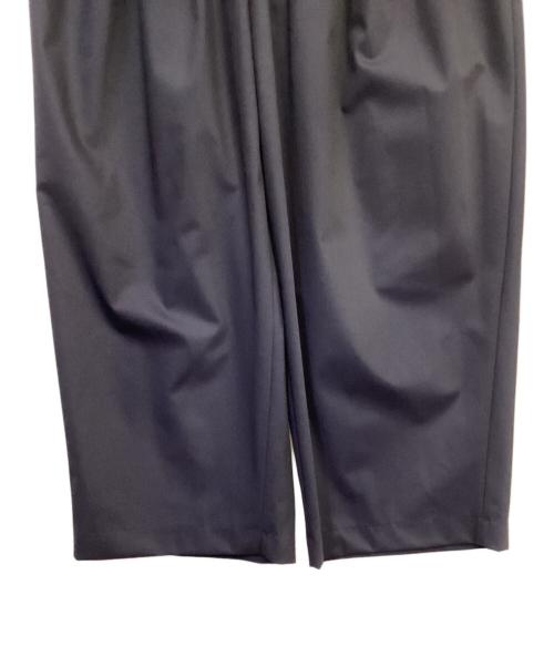 mizuiro-ind（ミズイロインド）mizuiro-ind (ミズイロインド) high waist tuck pants（ハイウェスト タック パンツ） ネイビー サイズ:-の古着・服飾アイテム
