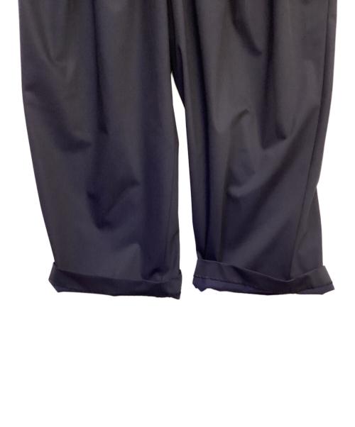 mizuiro-ind（ミズイロインド）mizuiro-ind (ミズイロインド) high waist tuck pants（ハイウェスト タック パンツ） ネイビー サイズ:-の古着・服飾アイテム